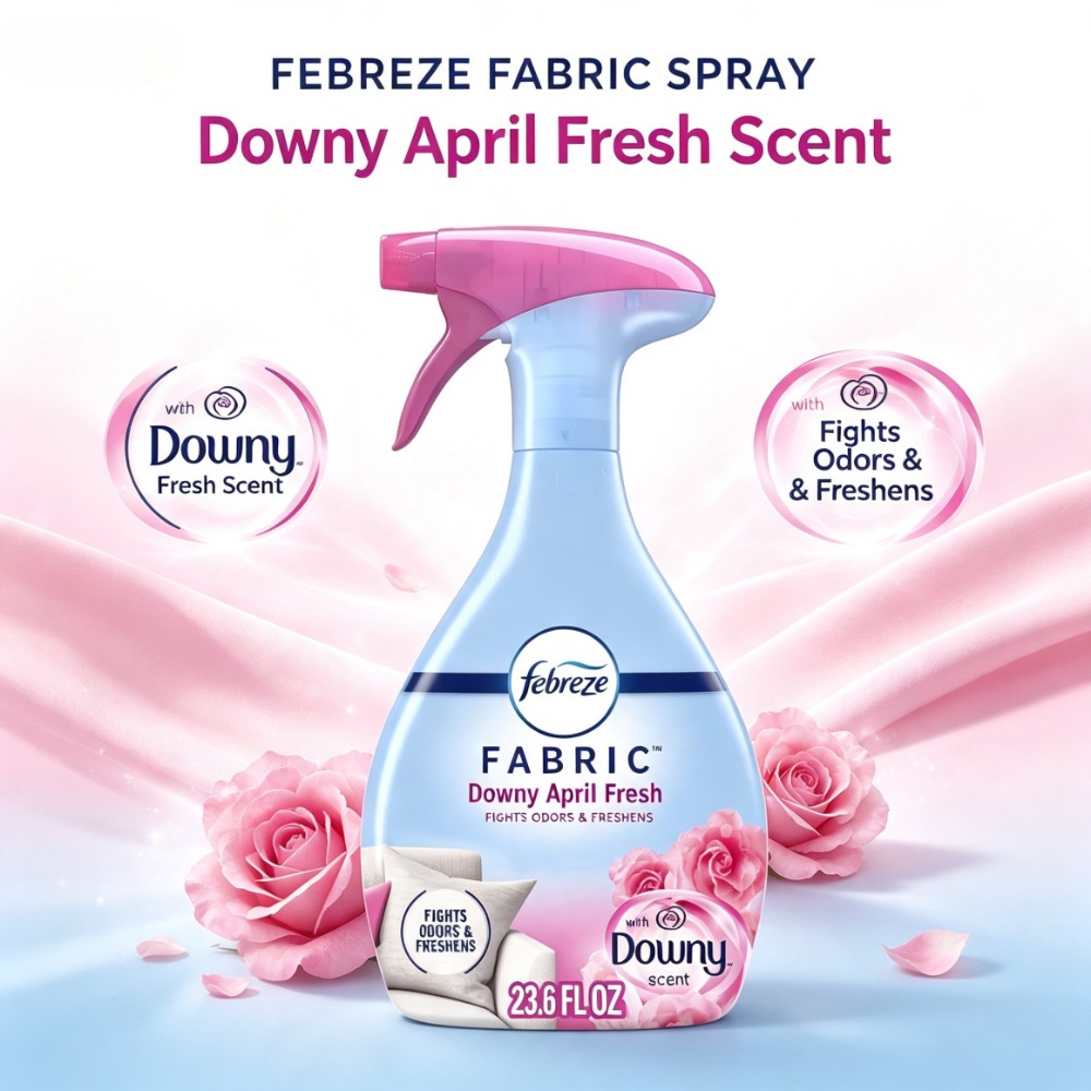 Home Fragrance Linen - Febreze Downy April Fresh, Spray Refrescante