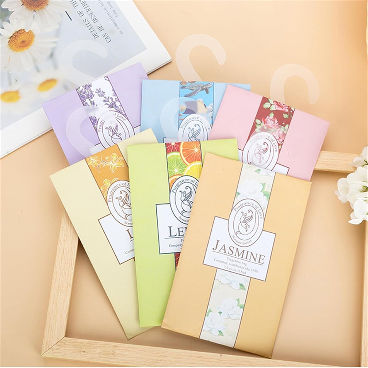 Home Fragrance Sachet - Ambientadores de Armario con Aromaterapia [N84R]: