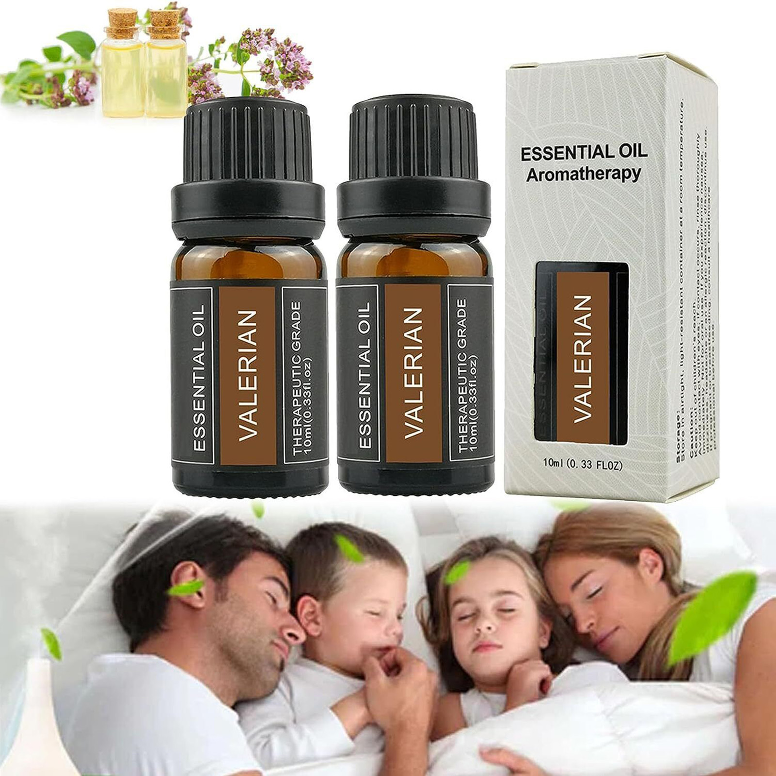 Home Fragrance Accessories - Aceite Esencial de valeriana orgánico Natural,