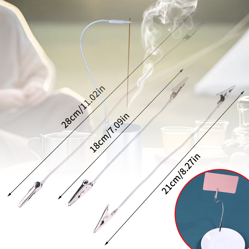 Home Fragrance Diffusers - Clip de incienso de Metal de