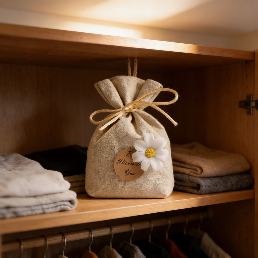 Home Fragrance Linen - Bolsa de lino para las cuatro