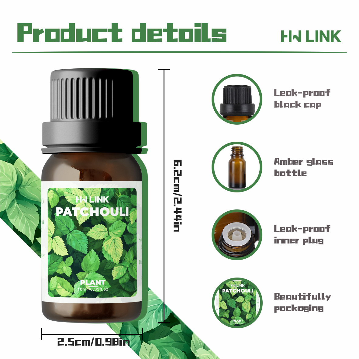 Aceites Esenciales de Pachulí  - Home Fragrance Accessories reseña y precio