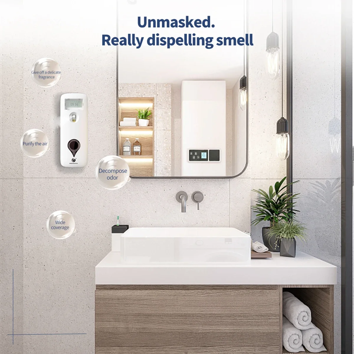 Dispensador de ambientador líq - Home Spray Fragrance reseña y precio