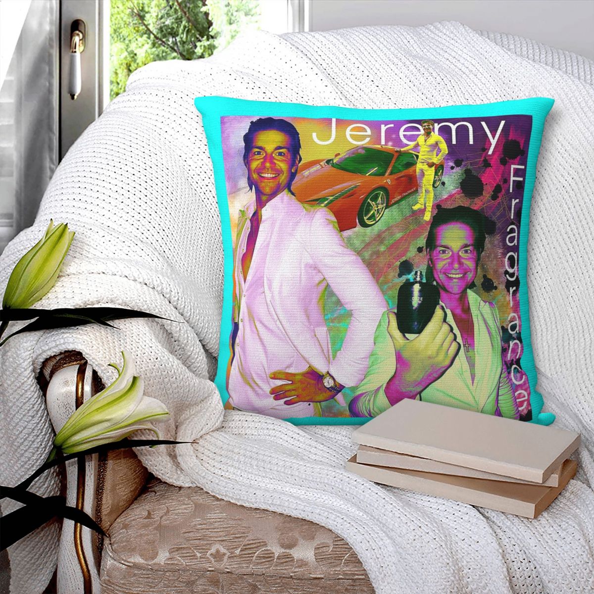 Funda de almohada cuadrada Jer - Home Fragrance Linen reseña y precio