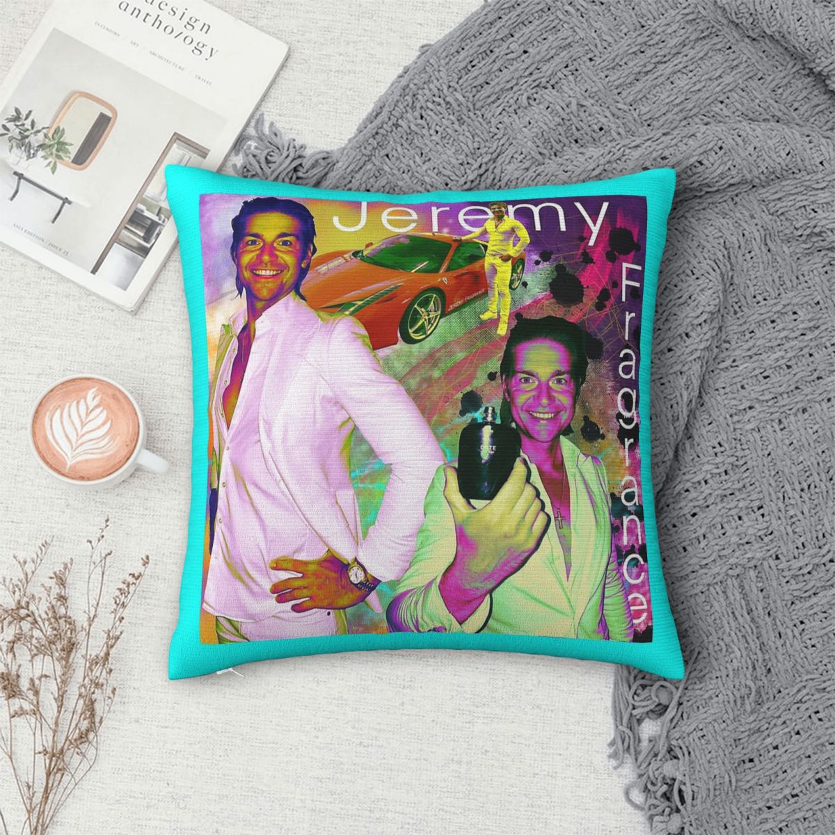 Funda de almohada cuadrada Jer - Home Fragrance Linen reseña y precio